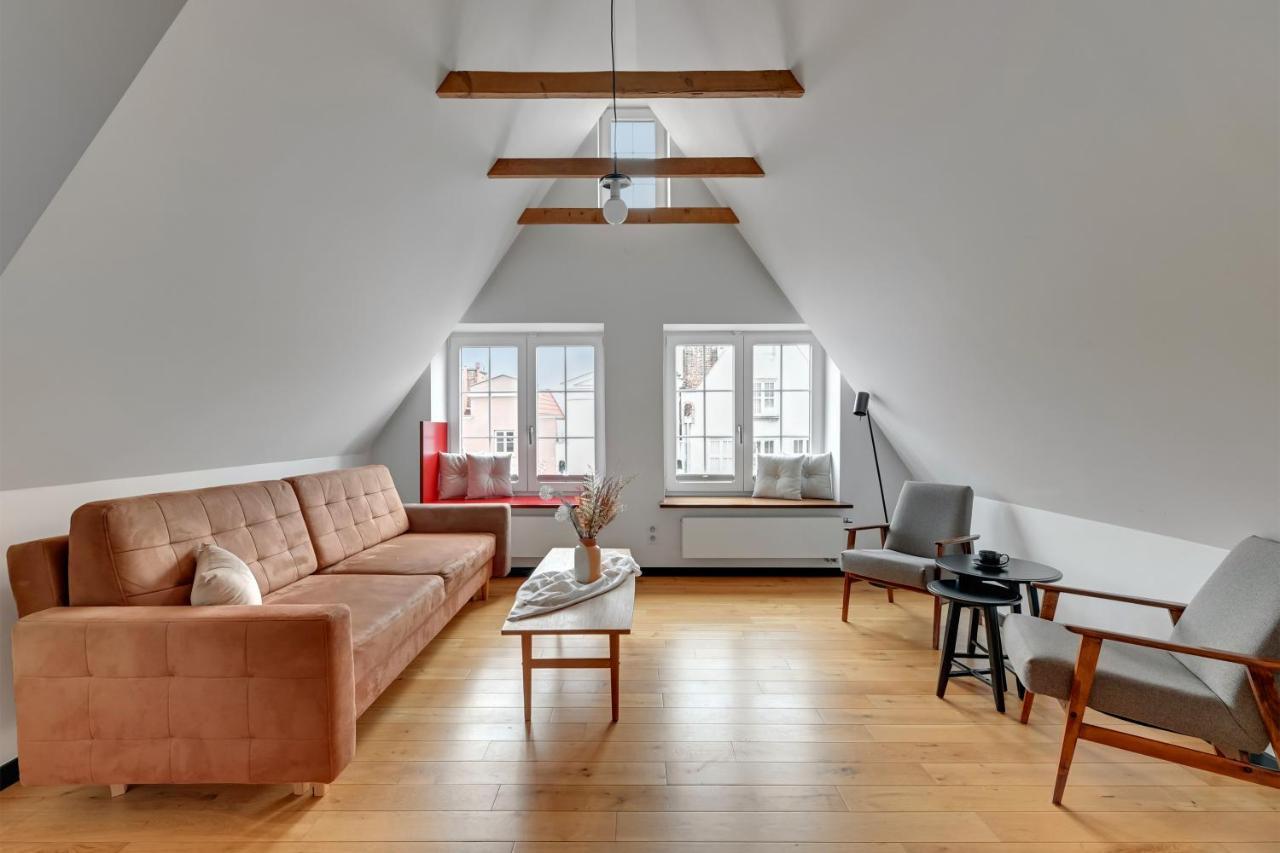 3-Level Apartment With A View Of St Mary'S Basilica By Downtown Apartments Γκντανσκ Εξωτερικό φωτογραφία